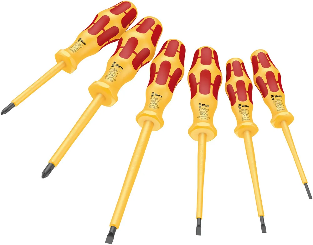 [WERA-05051575001] WERA 1060 i/1062 i/6 Schraubendrehersatz Kraftform VDE